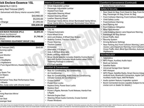 Used 2024 Buick Enclave Essence w/ Experience Buick Package FWD image 27