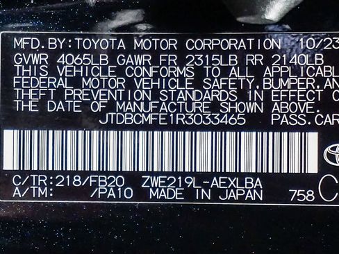 Certified 2024 Toyota Corolla LE image 31