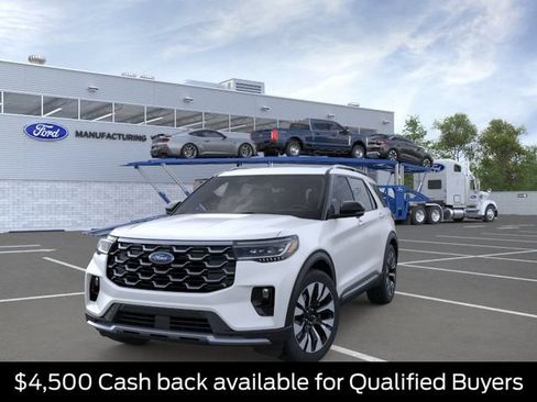 New 2026 Ford Explorer Platinum w/ LUX Leather Package AWD/4WD image 2