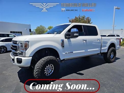 Used 2021 Ford F250 Platinum w/ FX4 Off-Road Package AWD/4WD image 1