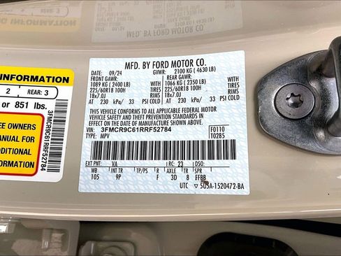 Used 2024 Ford Bronco Sport Outer Banks w/ Tech Package image 19