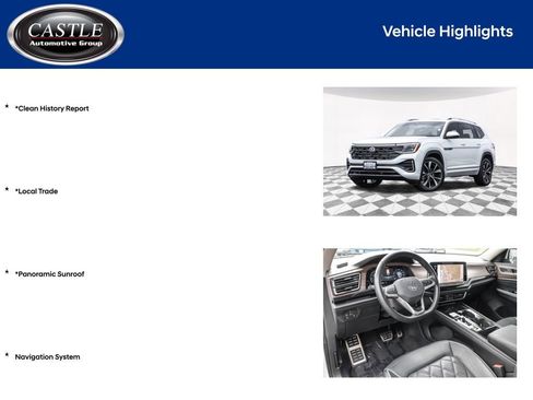 Used 2024 Volkswagen Atlas SEL Premium R-Line image 3