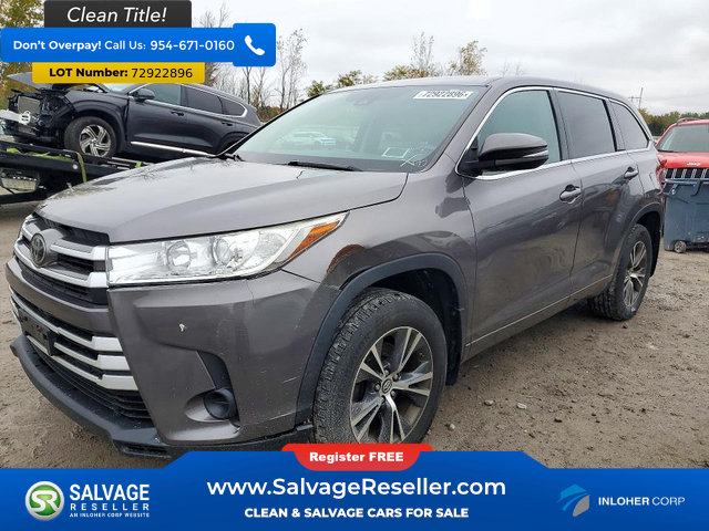 Used 2017 Toyota Highlander LE AWD/4WD image 1