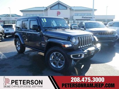 Used 2018 Jeep Wrangler Unlimited Sahara