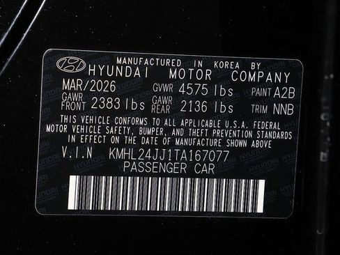 Used 2026 Hyundai Sonata Blue FWD image 38