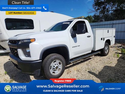 Used 2020 Chevrolet Silverado 2500 W/T AWD/4WD image 1