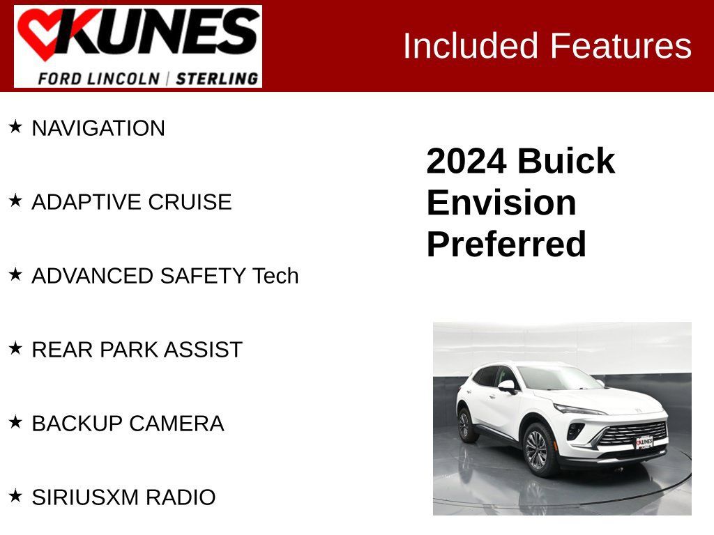 Used 2024 Buick Envision Preferred AWD/4WD image 2