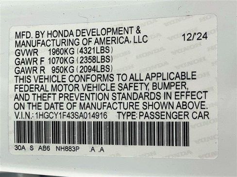 Used 2025 Honda Accord SE image 32