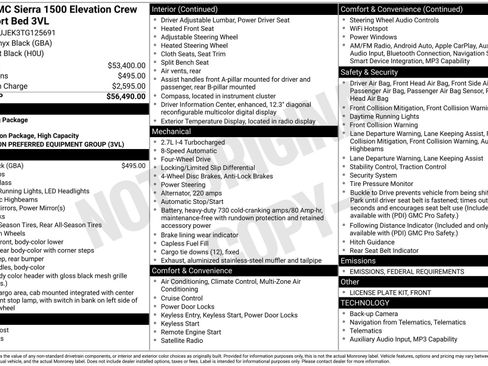 New 2026 GMC Sierra 1500 Elevation image 4