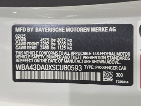 Used 2025 BMW 430i Coupe w/ M Sport Package RWD image 33
