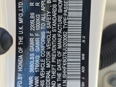 Used 2018 Honda Civic Type R image 23
