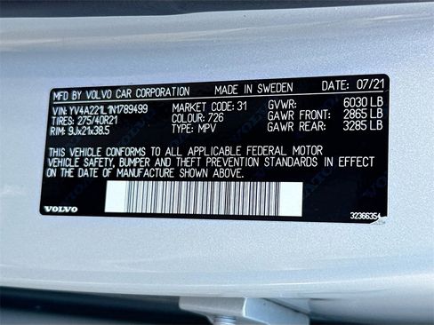 Used 2022 Volvo XC90 T6 Inscription w/ Lounge Package image 37