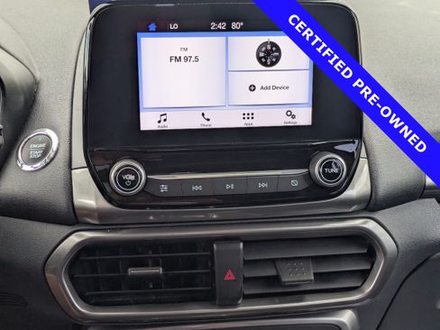 Certified 2019 Ford EcoSport SE FWD image 31