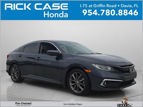 Used 2021 Honda Civic EX-L image 1