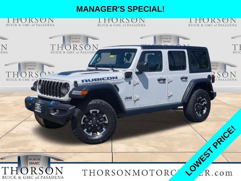 Used 2024 Jeep Wrangler Unlimited Rubicon 4xe AWD/4WD image 1