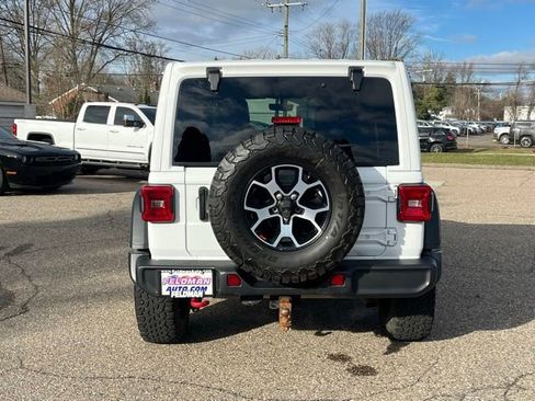 Used 2021 Jeep Wrangler Unlimited Rubicon w/ Uconnect 4C Nav & Sound Group AWD/4WD image 4