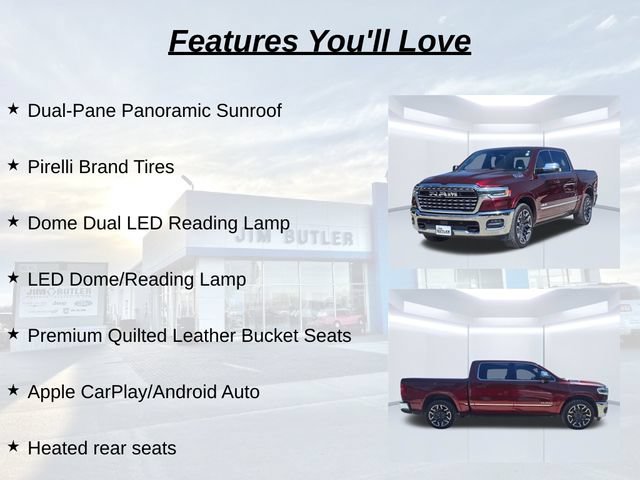Used 2025 RAM 1500 Limited AWD/4WD image 19