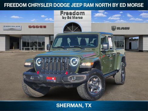 Used 2023 Jeep Gladiator Rubicon w/ Cold Weather Group AWD/4WD image 1