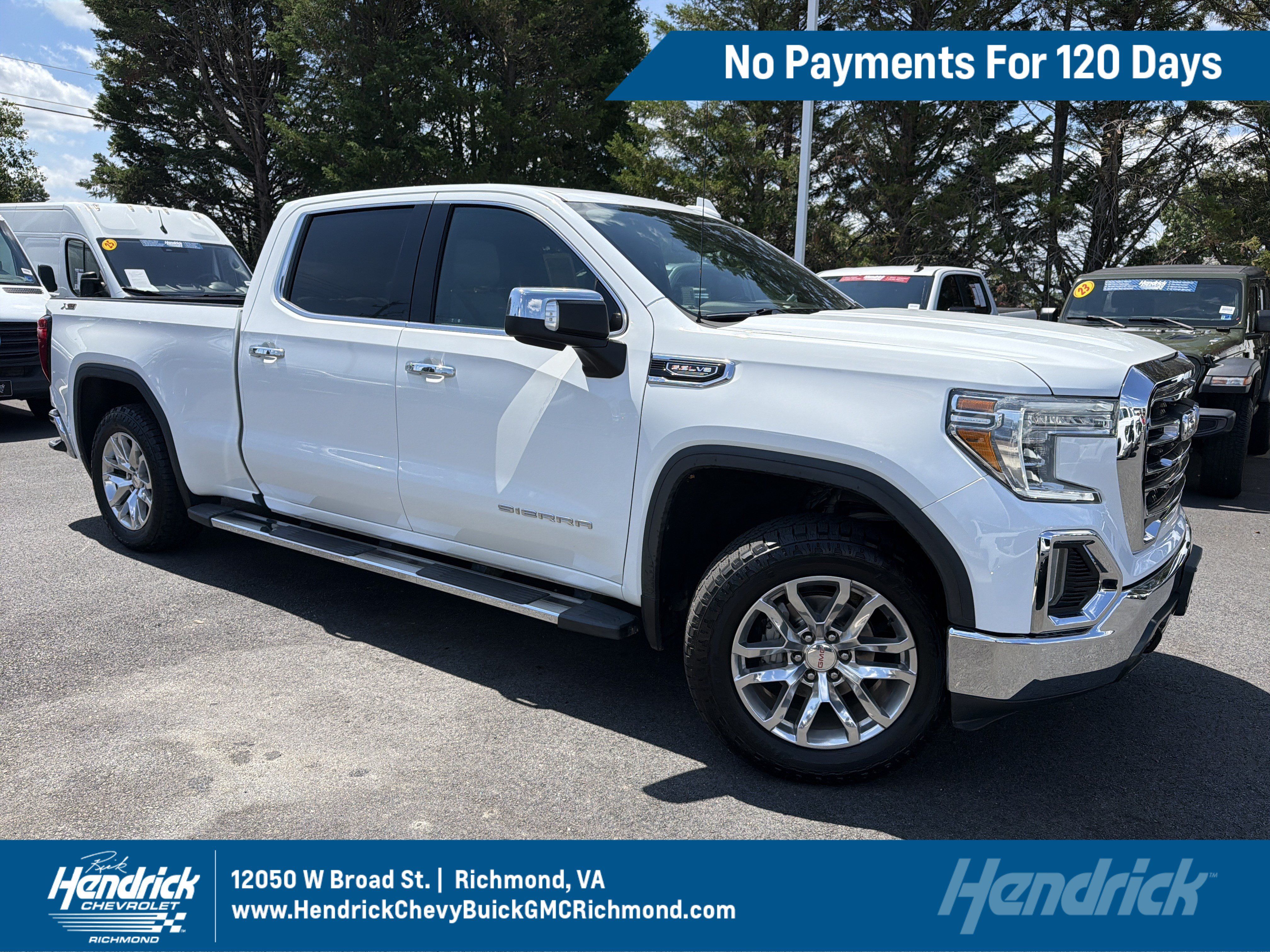 Used 2021 GMC Sierra 1500 SLT w/ SLT Premium Package AWD/4WD image 1