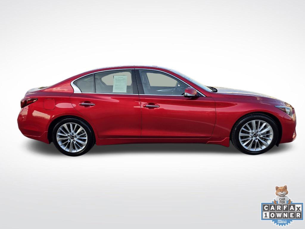 Used 2023 INFINITI Q50 Luxe w/ Cargo Package RWD image 8