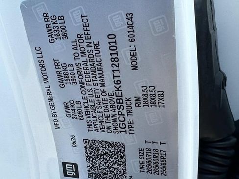New 2026 Chevrolet Colorado W/T w/ WT Custom Package RWD image 14