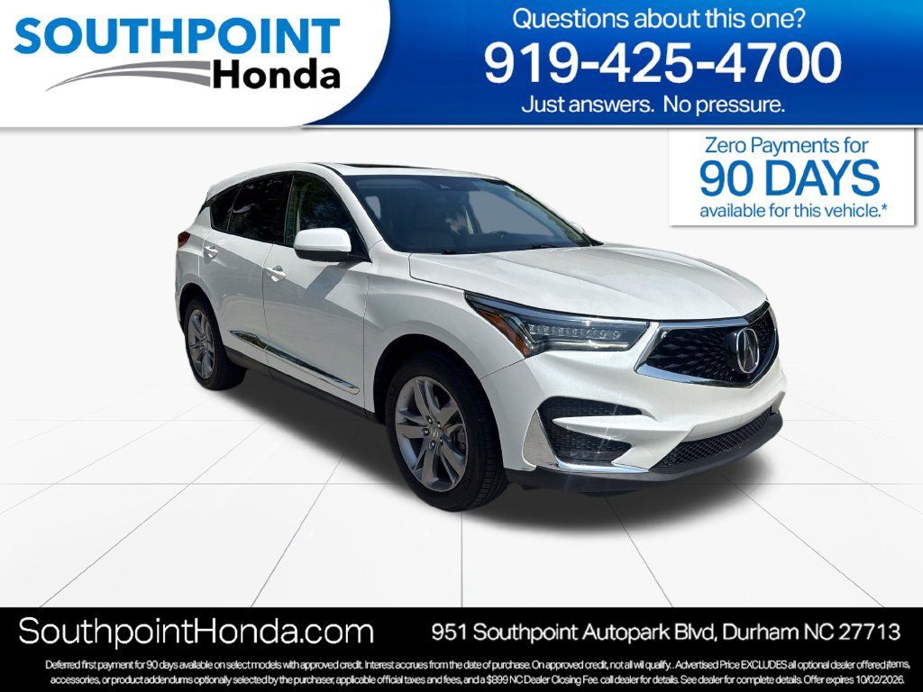 Used 2020 Acura RDX w/ Advance Package AWD/4WD 360° Tour