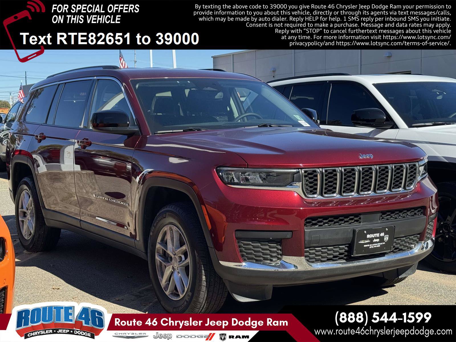 Used 2023 Jeep Grand Cherokee L Laredo w/ Luxury Tech Group I AWD/4WD image 1