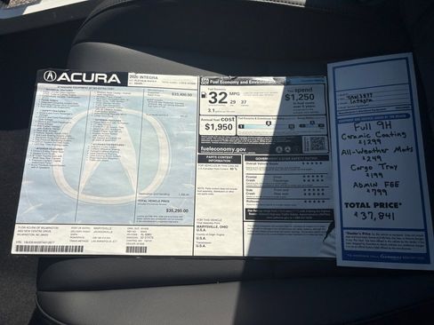 New 2026 Acura Integra FWD image 33