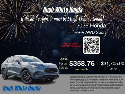 New 2026 Honda HR-V Sport