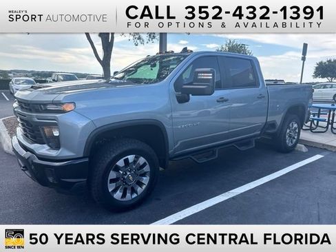 Used 2024 Chevrolet Silverado 2500 Custom w/ Custom Value Package AWD/4WD image 1