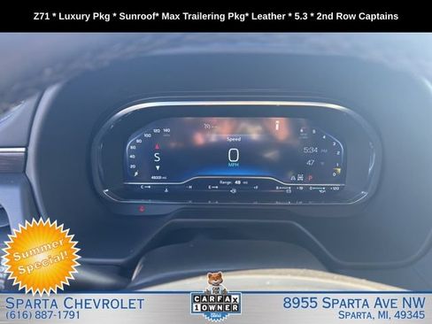 Used 2024 Chevrolet Tahoe Z71 w/ Luxury Package AWD/4WD image 13