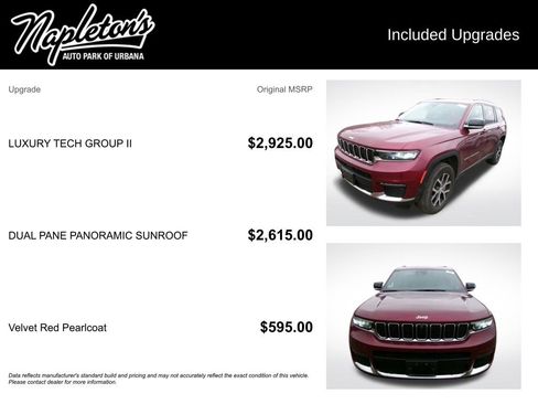 Used 2024 Jeep Grand Cherokee L Limited w/ Luxury Tech Group II image 2