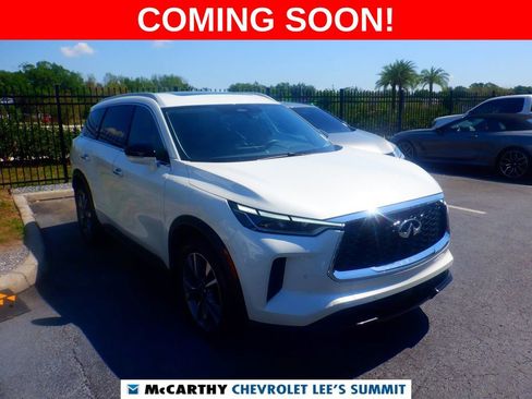 Used 2023 INFINITI QX60 Luxe w/ Cargo Package AWD/4WD image 2