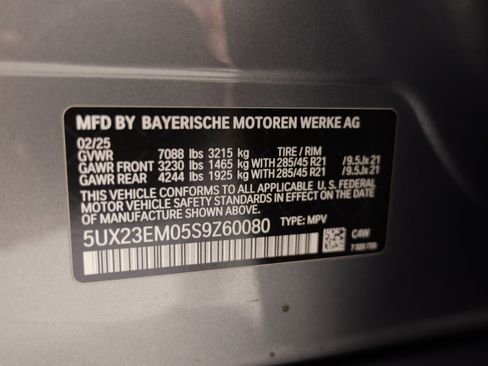 Used 2025 BMW X7 xDrive40i w/ Premium Package AWD/4WD image 64