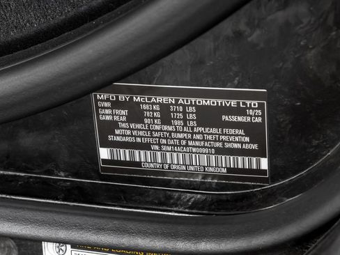Used 2026 McLaren 750S RWD image 10