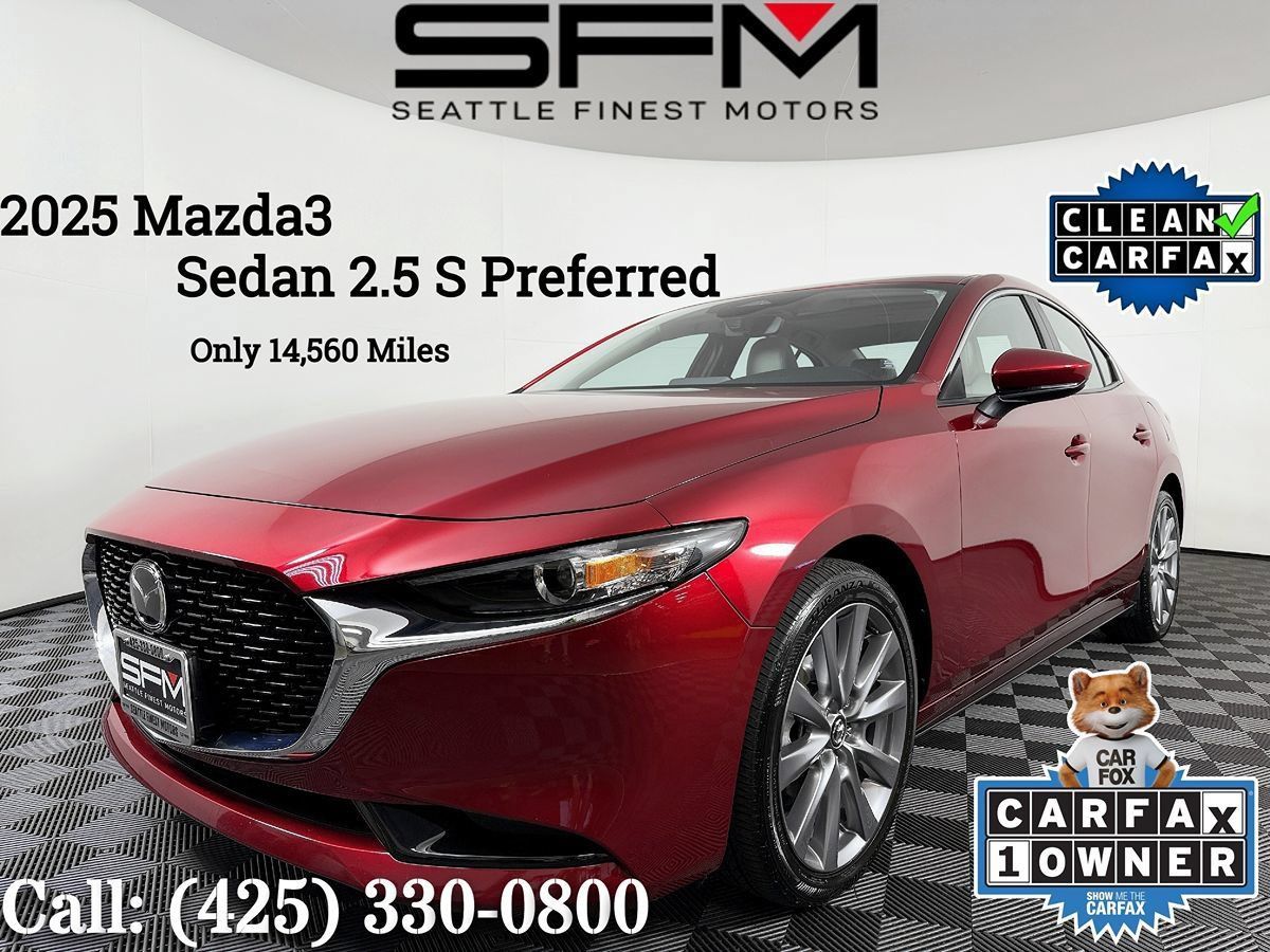 Used 2025 MAZDA MAZDA3 s FWD image 1