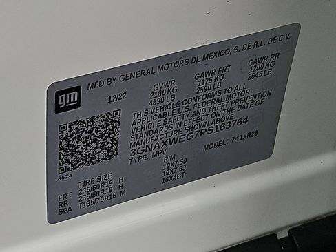 Certified 2023 Chevrolet Equinox RS image 26