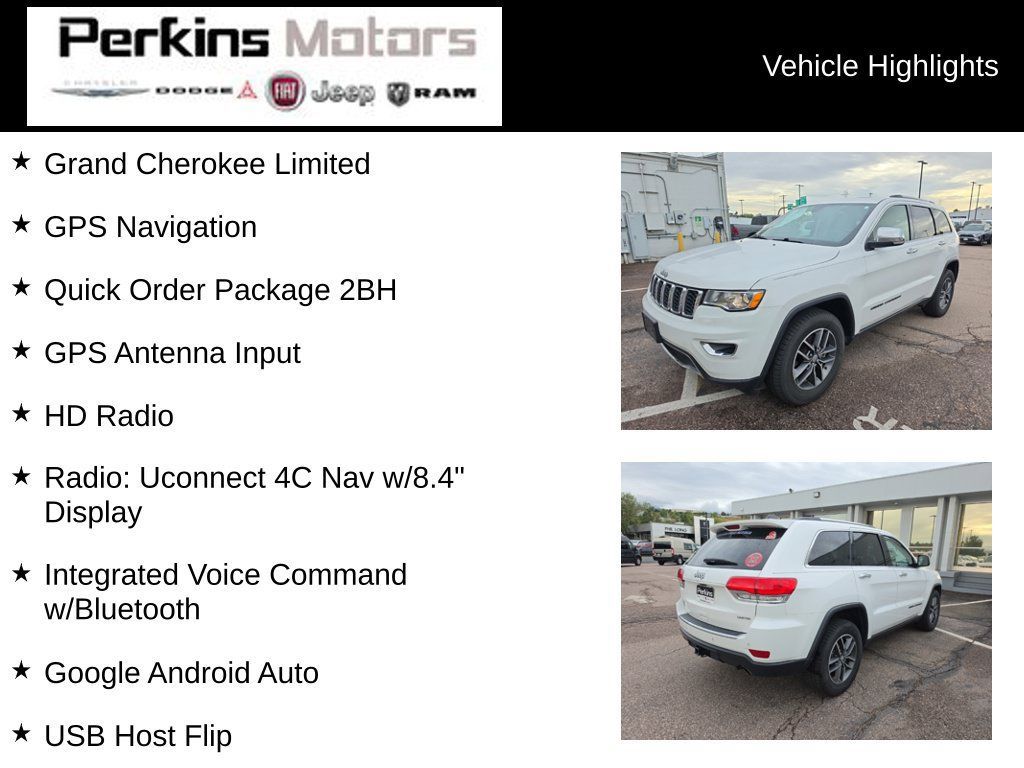 Used 2018 Jeep Grand Cherokee Limited w/ Trailer Tow Group IV AWD/4WD image 11