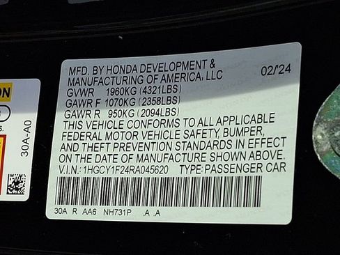 Used 2024 Honda Accord LX image 25