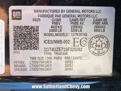 Used 2025 GMC Sierra 2500 AT4X AWD/4WD image 66