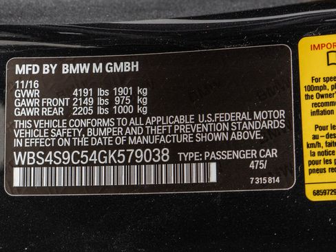 Used 2016 BMW M4 GTS RWD image 20