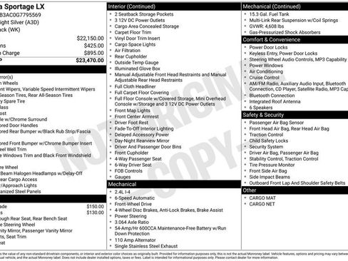 Used 2016 Kia Sportage LX image 7