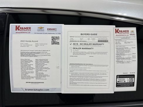 Used 2022 Honda Accord Touring image 35