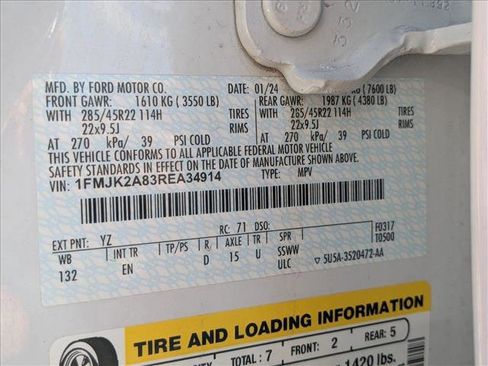 Used 2024 Ford Expedition Max Limited image 20