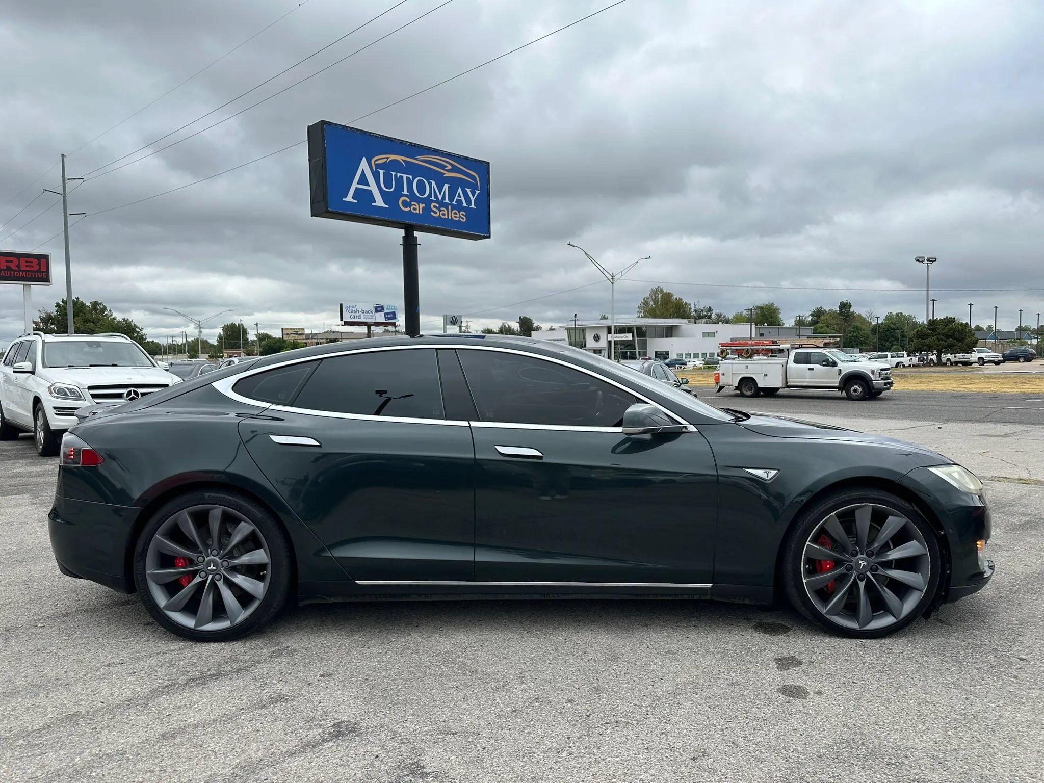 Used 2014 Tesla Model S P85D AWD/4WD image 35