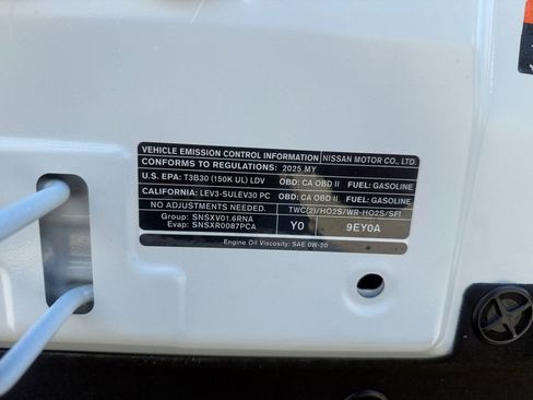 Certified 2025 Nissan Versa SR w/ Trunk Package image 34