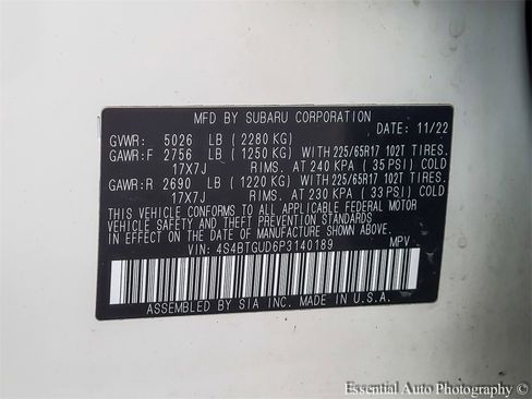 Certified 2023 Subaru Outback Wilderness image 38