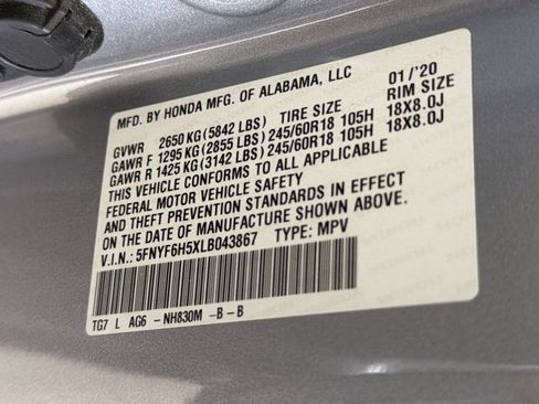 Used 2020 Honda Pilot EX-L image 29