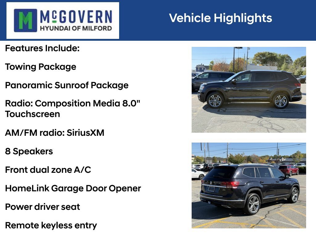 Used 2019 Volkswagen Atlas SE AWD/4WD image 4