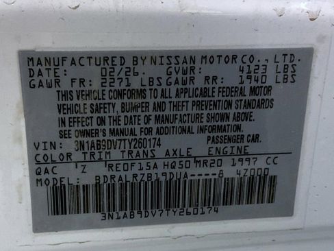 New 2026 Nissan Sentra SR FWD image 25